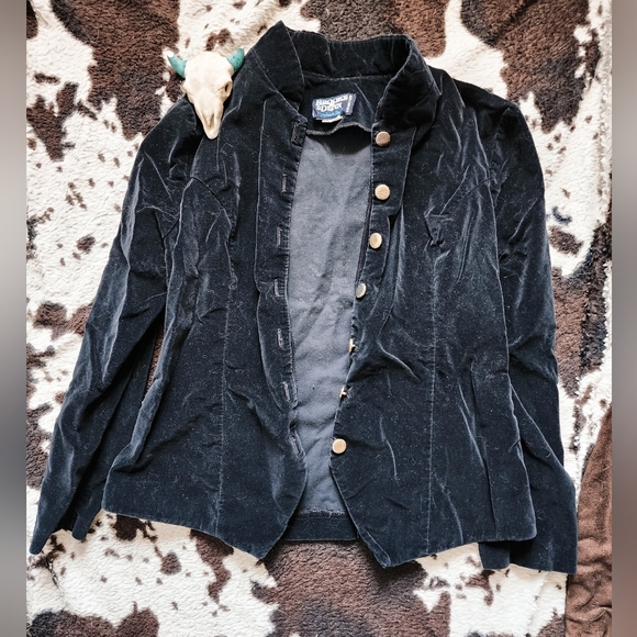 Panhandle Slim Jackets & Blazers - "PANHANDLE SLIM BY BROOKS AND DUNN" WOMEN'S SOFT BLAZER - BLACK